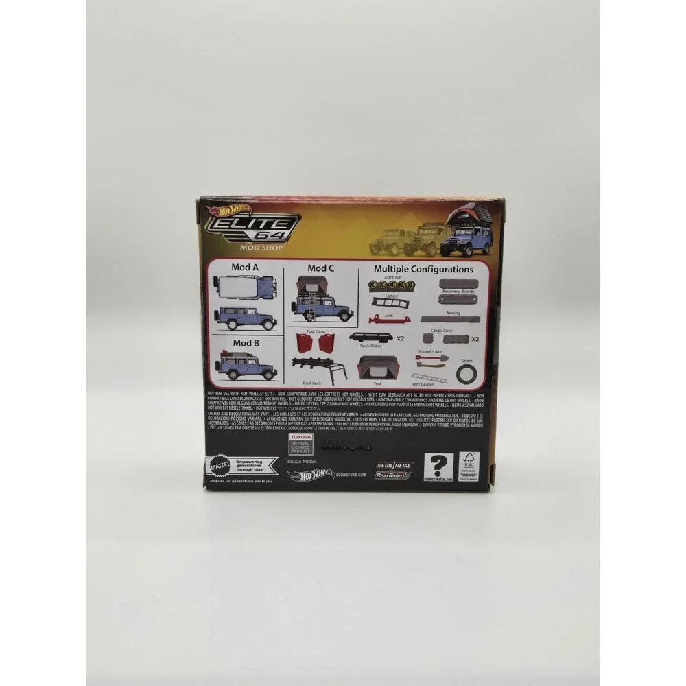 Hot Wheels Elite 64 Mod Shop 1982 Toyota Land Cruiser FJ45 Troopy HWR97 - NEW